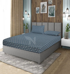 Fitted Double Bed Sheet DS# 406 - Nishat Creative Store