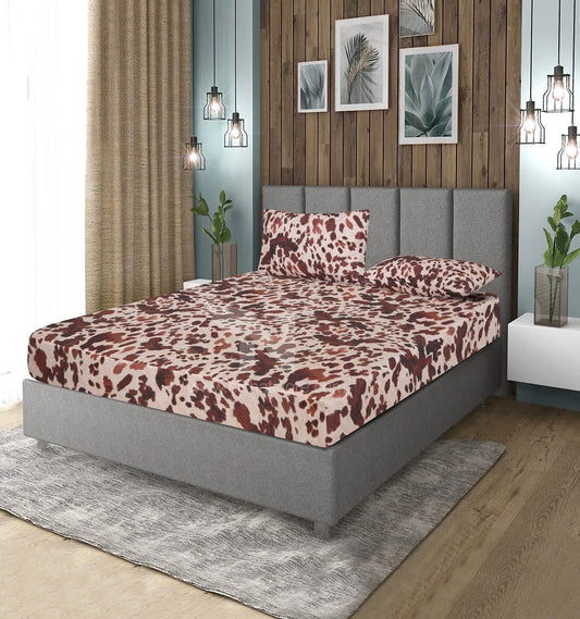 Fitted Double Bed Sheet DS# 418 - Nishat Creative Store