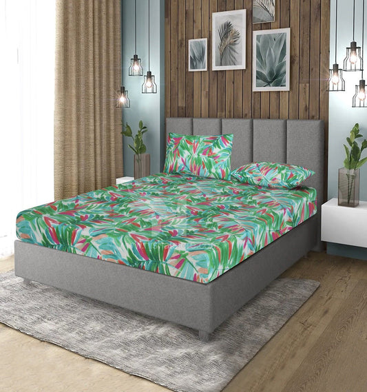 Fitted Double Bed Sheet DS# 421 - Nishat Creative Store
