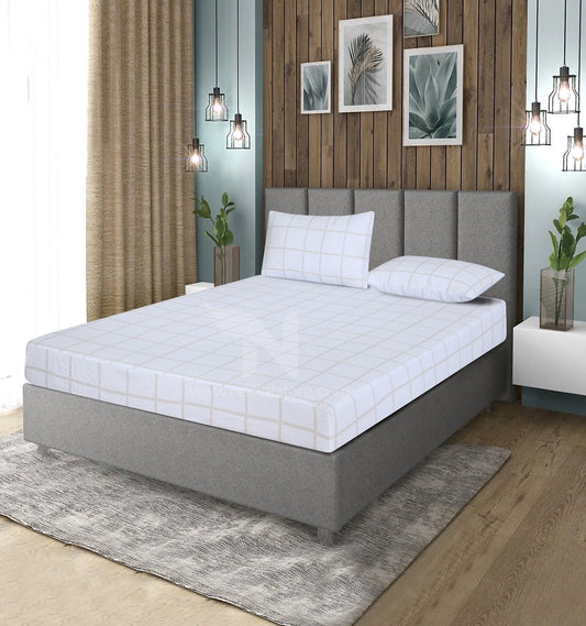 Fitted Double Bed Sheet DS# 429 - Nishat Creative Store