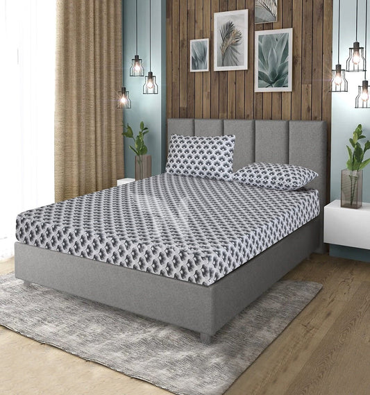 Fitted Double Bed Sheet DS# 432 - Nishat Creative Store