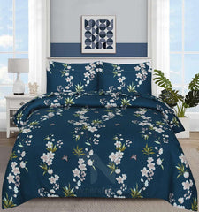 Floral Quilt Cover 6 Pcs Design 224 - Nishat Creative Store