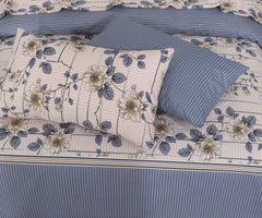 Floral Quilt Cover 6 Pcs Design #246 - Nishat Creative Store