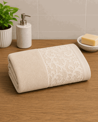 Jauqard Dyed Cotton Hand Towel (Pack of 2) - Nishat Creative Store