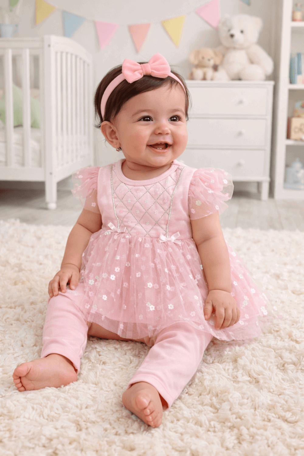 Little Baby Frock 3Pcs