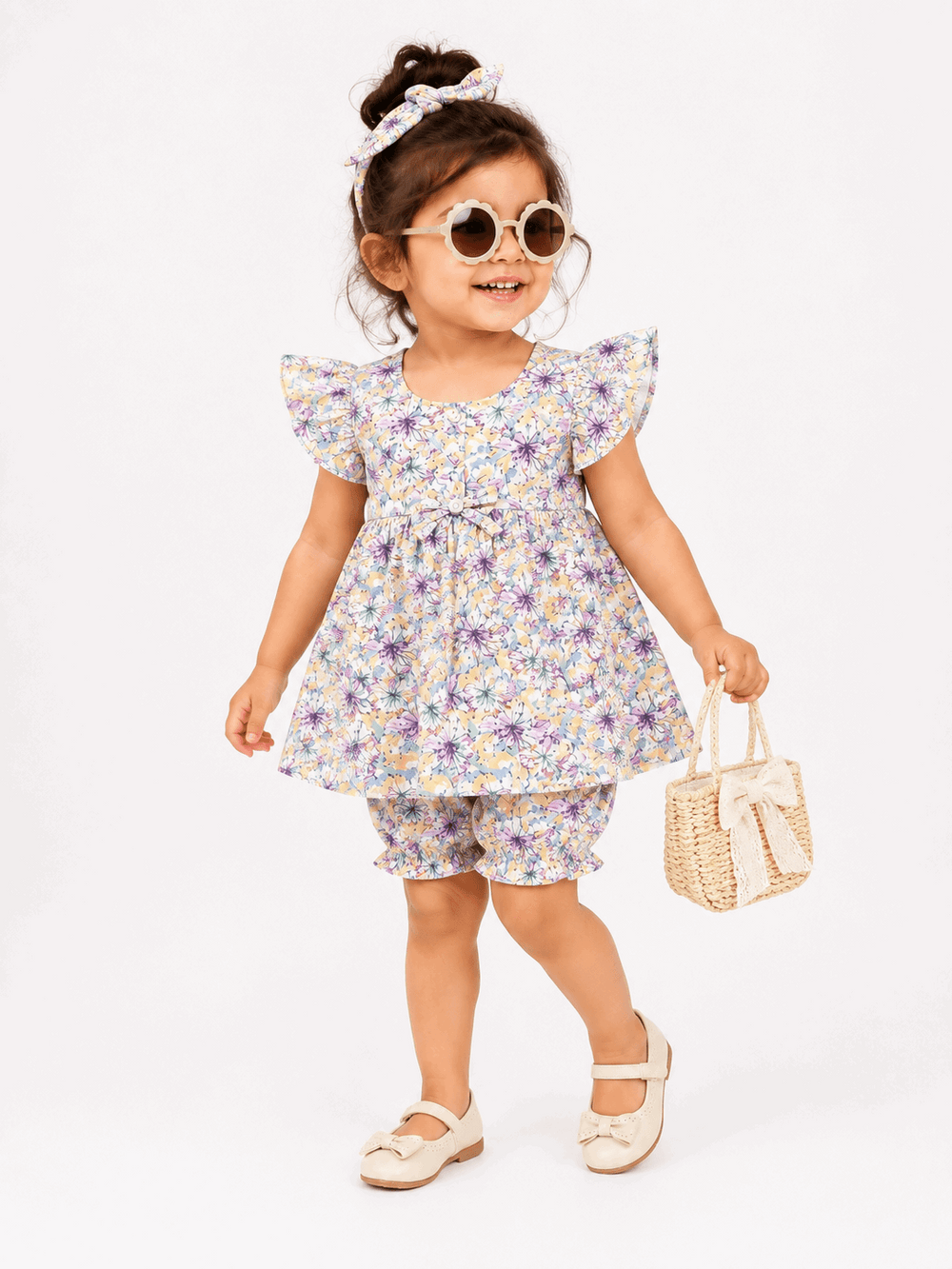 Little Floral two Piece Children's Outfit