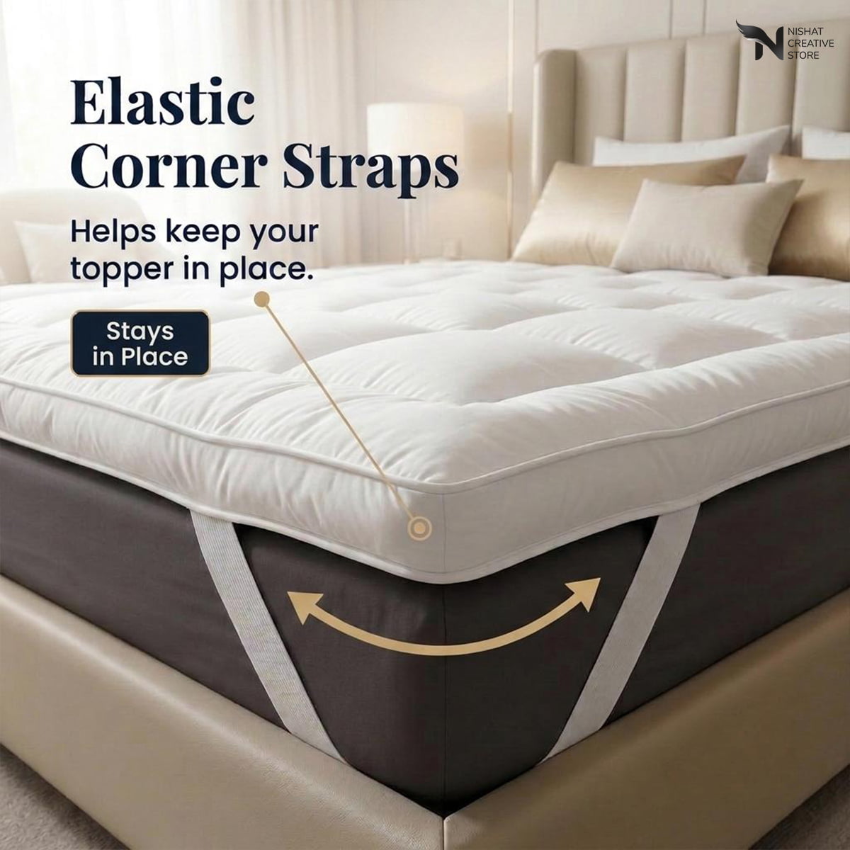 Topper King Size – 800 GSM - Nishat Creative Store