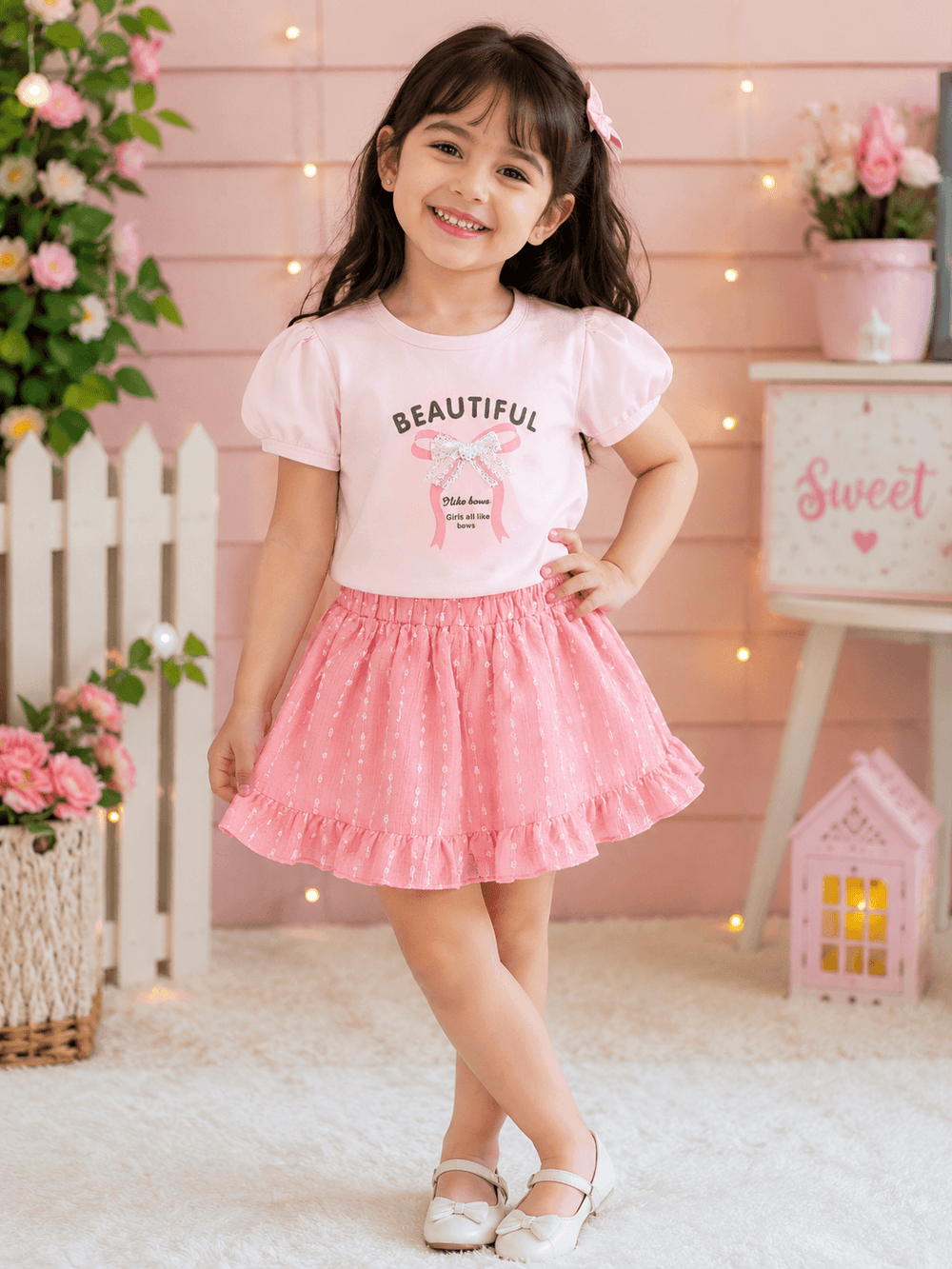 Mini Charm Skirt Set