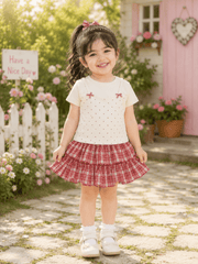 Mini Star Charm Skirt Set