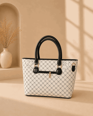 Monogram Luxe Tote Bag - Nishat Creative Store