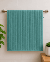 Premium Cotton Stripe Bath Towel - Nishat Creative Store