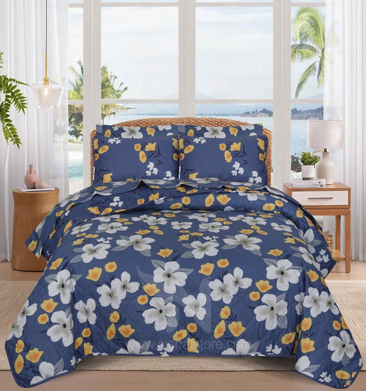 Quilted Comforter Set 6 Pcs Design 1032 - Nishat Creative Store