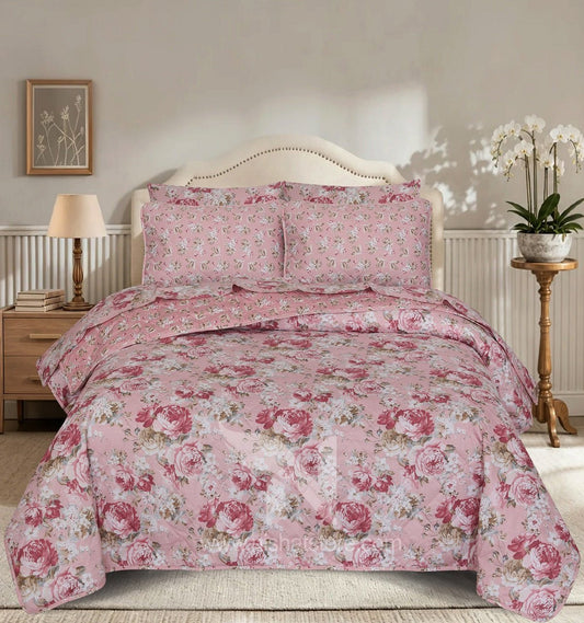 Quilted Comforter Set 6 Pcs Design 1046 - Nishat Creative Store