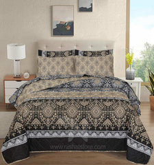 Quilted Comforter Set 6 Pcs Design 958 - Nishat Creative Store