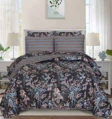 Quilted Comforter Set 6 Pcs Design 967 - Nishat Creative Store
