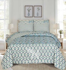 Quilted Comforter Set 6 Pcs Design 971 - Nishat Creative Store