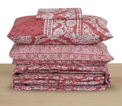 Quilted Comforter Set 6 Pcs Design 976 - Nishat Creative Store