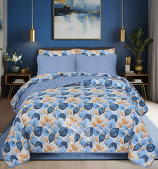 Quilted Comforter Set 6 Pcs Design 980 - Nishat Creative Store