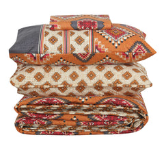 Quilted Comforter Set 6 Pcs Design 983 - Nishat Creative Store
