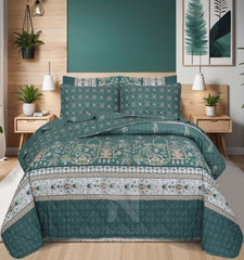 Quilted Comforter Set 6 Pcs Design 995 - Nishat Creative Store
