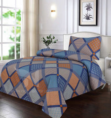Single Bed Sheet Design 641 - Nishat Creative Store