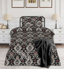 Single Bed Sheet Design 829 - Nishat Creative Store