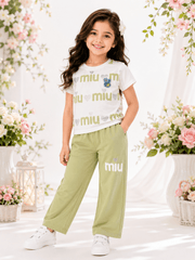 Sunny Heart Girls Lounge Set