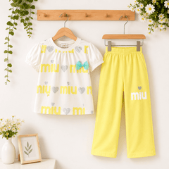 Sunny Heart Girls Lounge Set