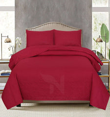 Ultrasonic Quilted Bedspread 3 PCS Design 127 - Nishat Creative Store