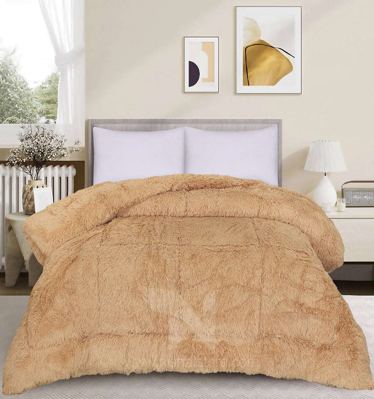 1 PC Double Fluffy Velvet Quilt NCS #170