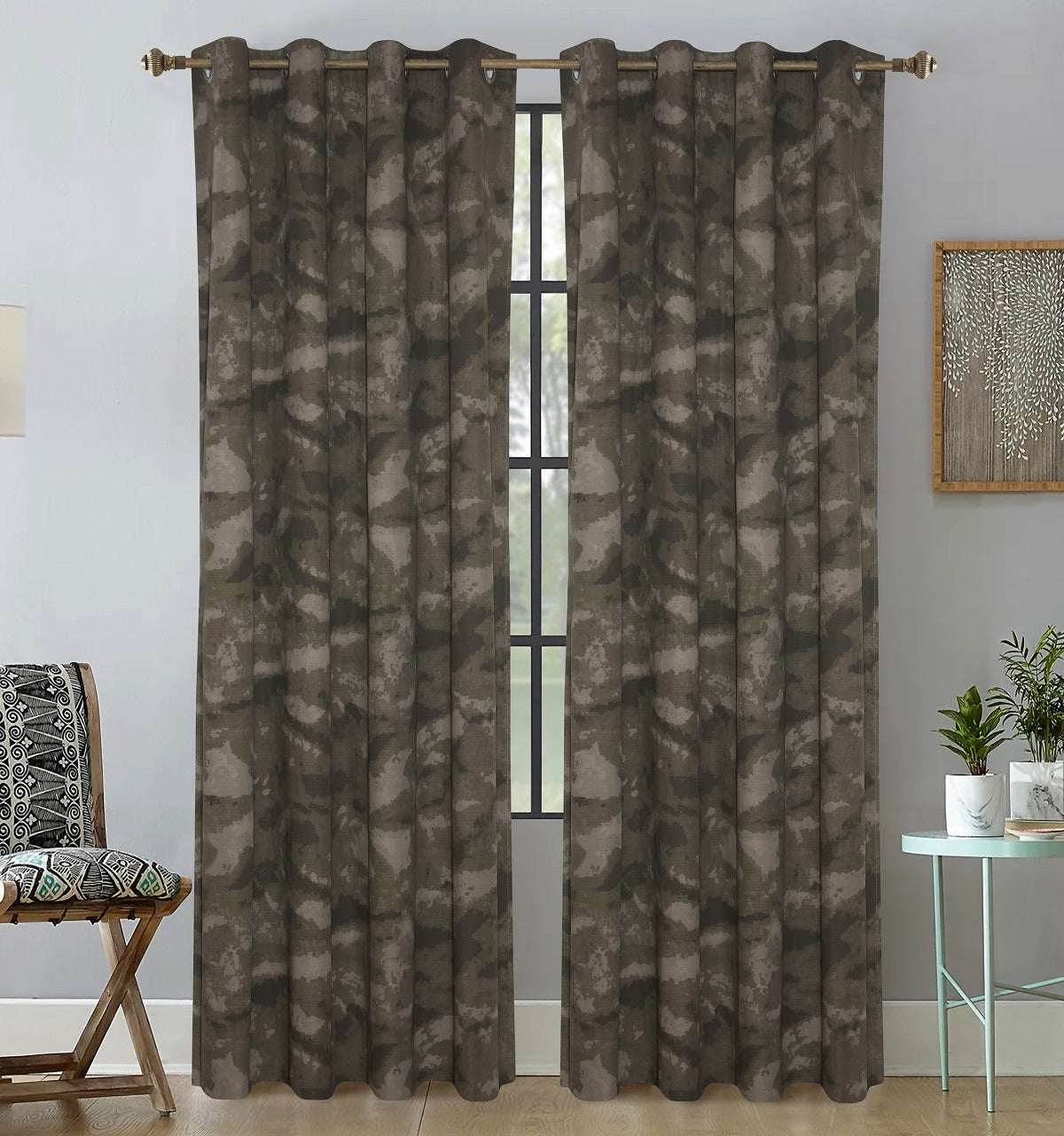 Pack of 2 Curtain Design  094