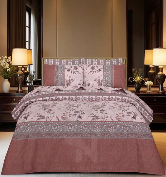 Floral  Quilt Cover 6 Pcs Design #251