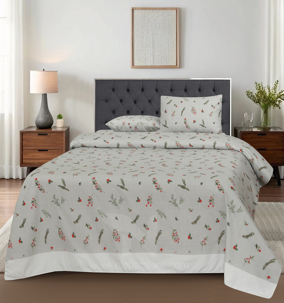 Double Bed Sheet Design NC-C 7408