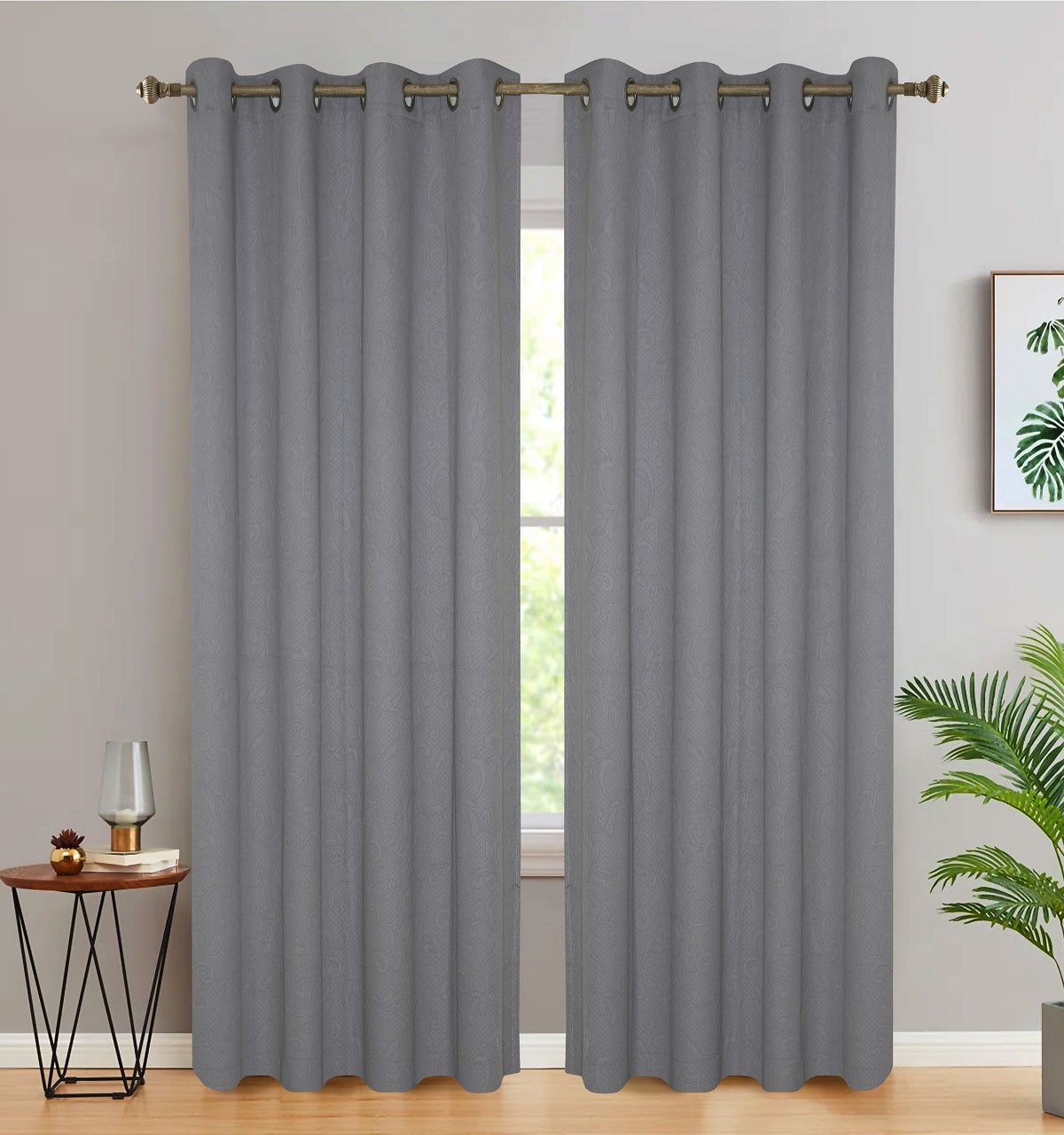 Pack of 2 Curtain Design  087