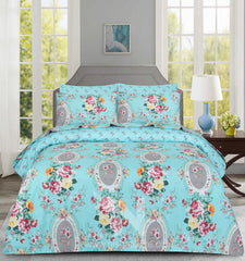 Floral  Quilt Cover 6 Pcs Design #252