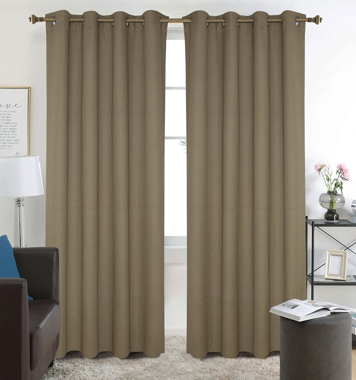 Pack of 2 Curtain Design  083