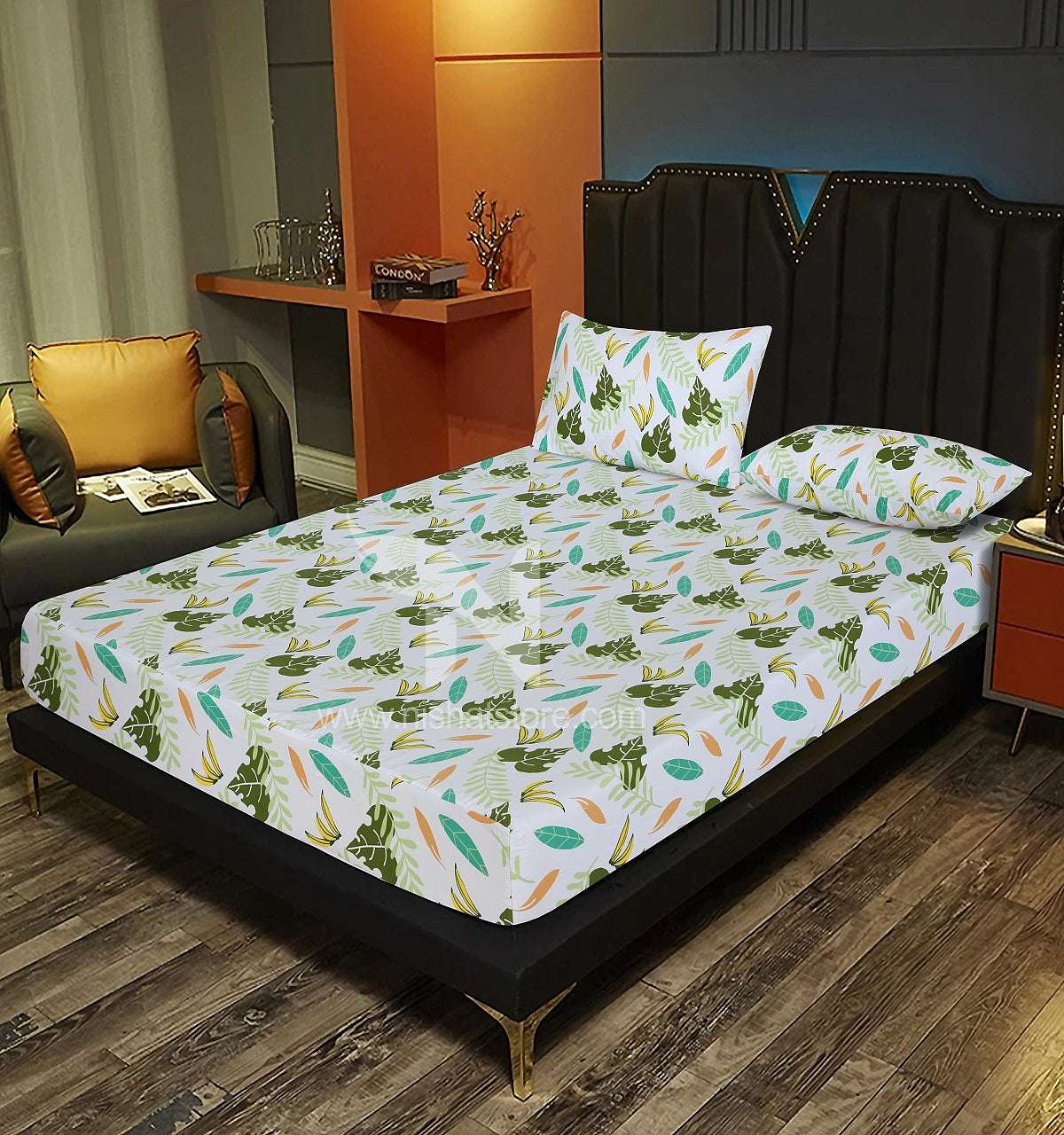 Fitted Double Bed Sheet DS# 307
