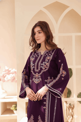 2 Piece – Embroidered Cotton Suit  30 - Nishat Creative Store