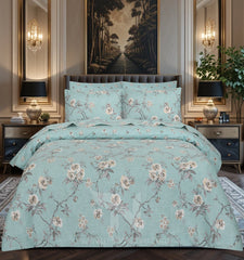 Floral  Quilt Cover 6 Pcs Design #245
