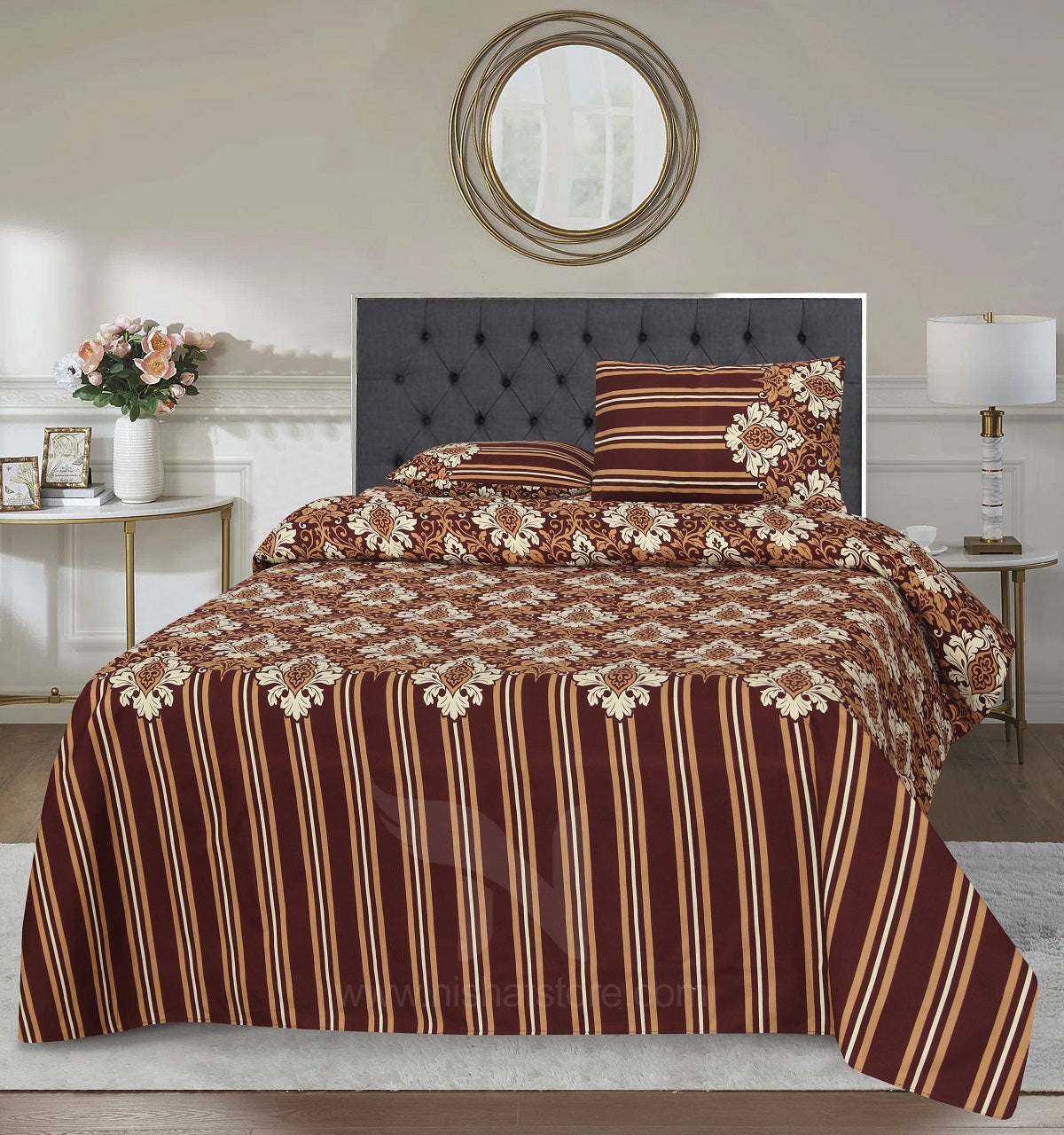 Double Bed Sheet Design NC-C 7405