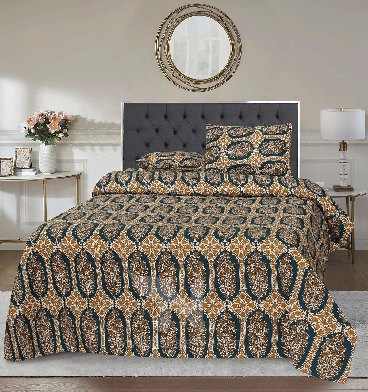 Double Bed Sheet Design NC-C 7404