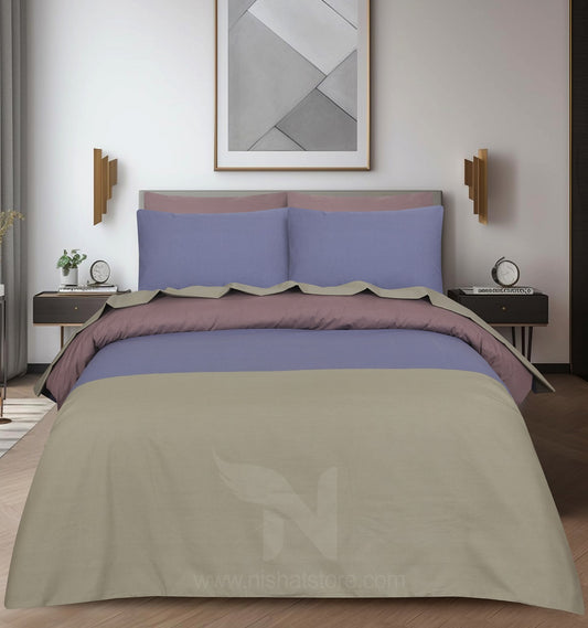 6 Pcs Muti Stripe Quilt Cover Design #234