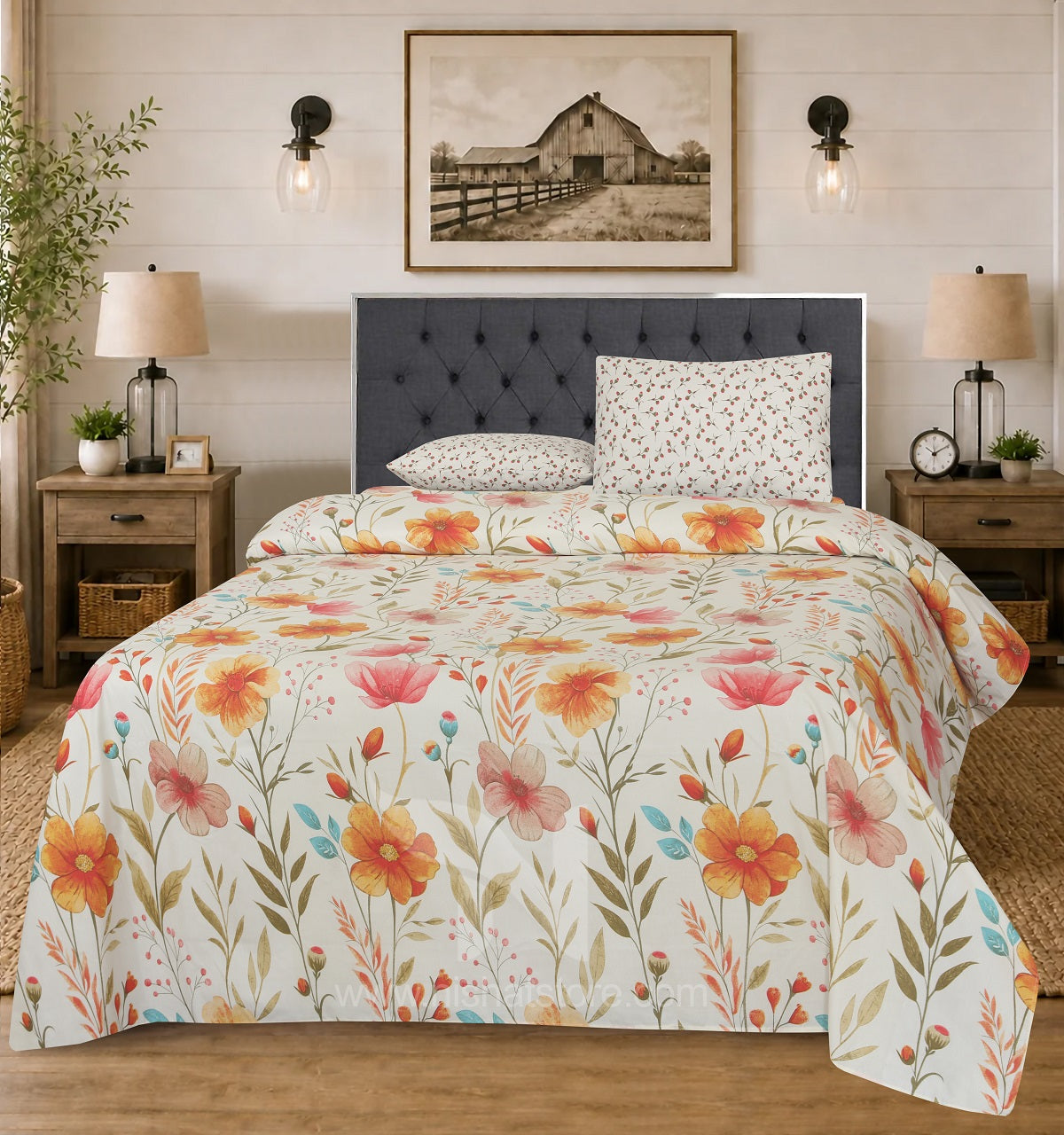 Double Bed Sheet Design NC-C 7430