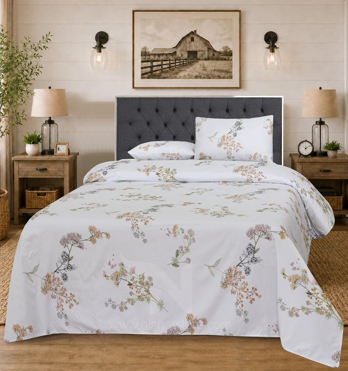 Double Bed Sheet Design NC-C 7415