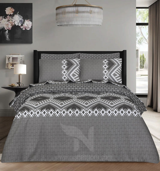 Floral  Quilt Cover 6 Pcs Design #242