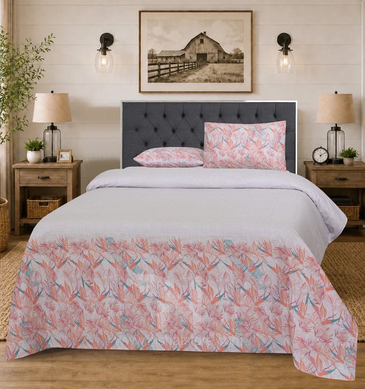 Double Bed Sheet Design NC-C 7423