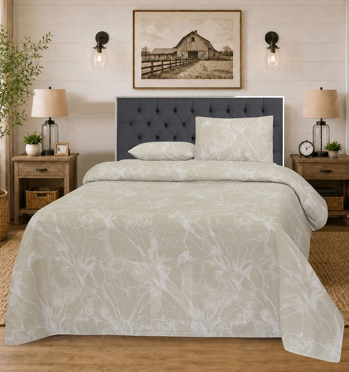 Double Bed Sheet Design NC-C 7417