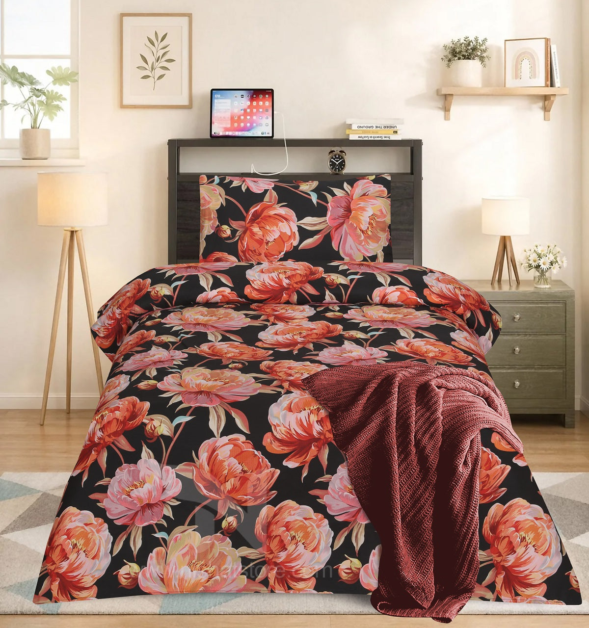 Single Bed Sheet Design 854