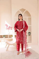 3 Piece – Embroidered Cotton Suit  14 - Nishat Creative Store