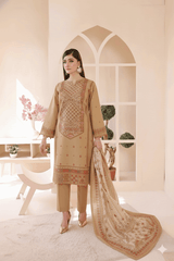 3 Piece – Embroidered Cotton Suit  18 - Nishat Creative Store